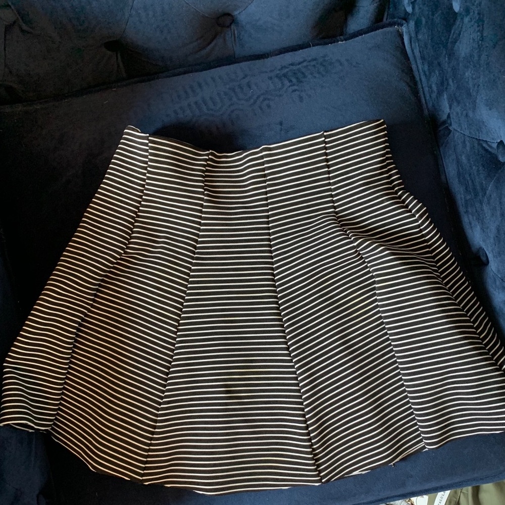 SALE Flare stripe skater skirt